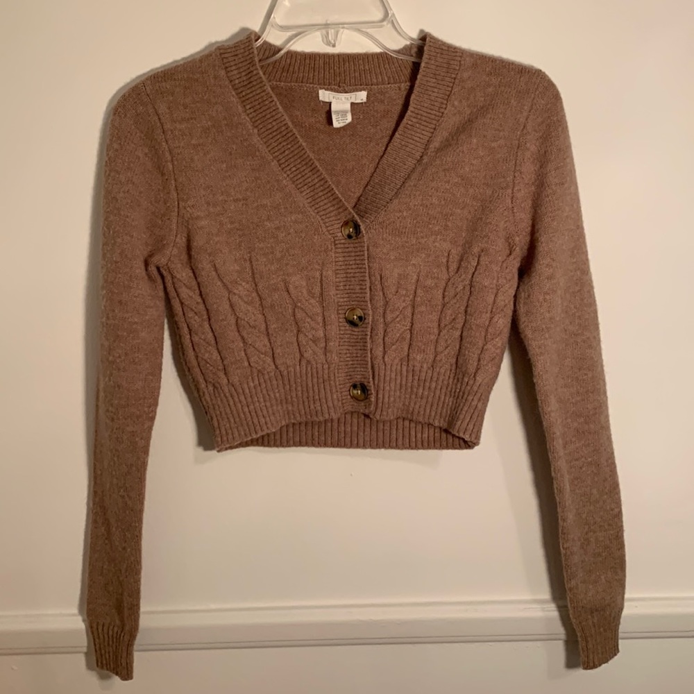 Button-Up Sweater